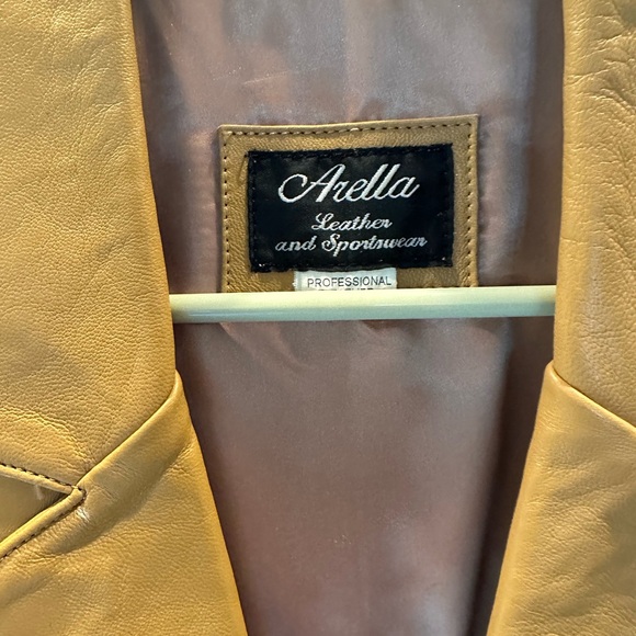 Women’s Arella leatherr jacket - Picture 2 of 5
